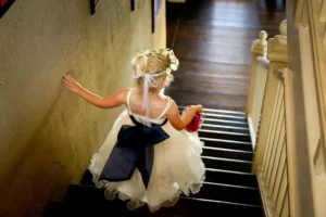 bride during wedding at Astones throw away